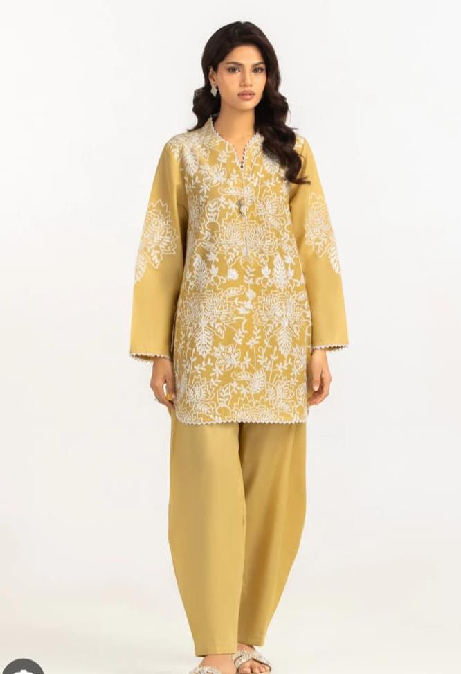 Lawn Embroidered Shirt And Shalwar BY IDEAS