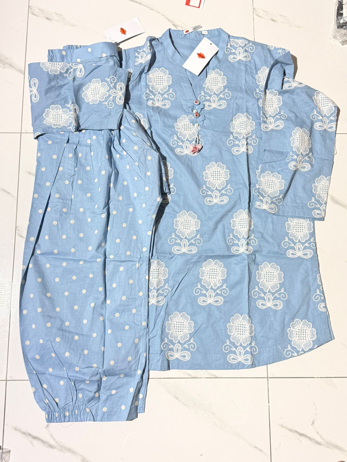 Lawn Embroidered Shirt And Shalwar BY KHADDI