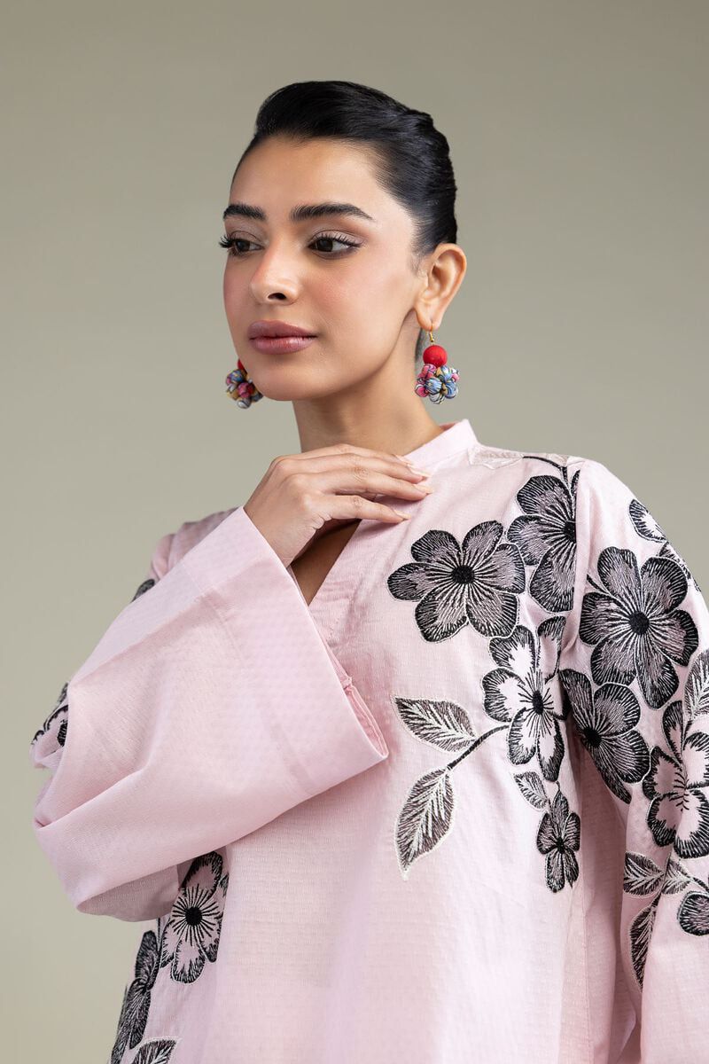 KHADDI CO-ORD SET EMBROIDED